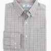 Southern Tide Chatsworth Check Heather Sports Shirt (Rogue Red) 1 Southern Tide Chatsworth Check Heather Sports Shirt (Rogue Red)