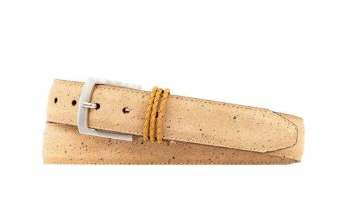 Martin Dingman Accessories Bermuda Braid Denim Nubuck Strap (Cappuccino) 3 Martin Dingman Accessories Bermuda Braid Denim Nubuck Strap (Cappuccino)