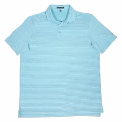 Southern Point Performance Polo (Seagrass Stripe)