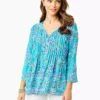 Lilly Pulitzer Tops Marilina Tunic (Turtle Szn)