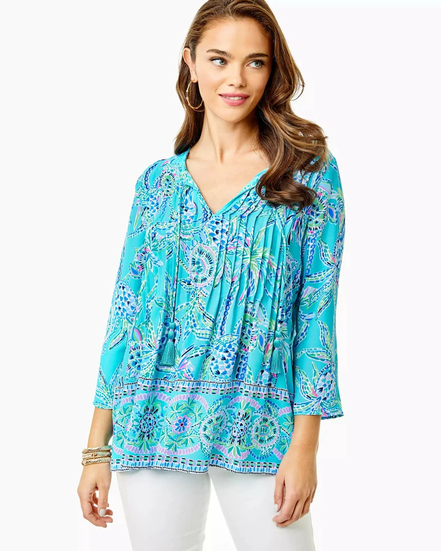 Lilly Pulitzer Tops Marilina Tunic (Turtle Szn) 3 Lilly Pulitzer Tops Marilina Tunic (Turtle Szn)
