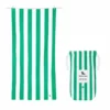 Dock & Bay Quick Dry Towel Cabana (Cancun Green) XL