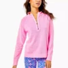 Lilly Pulitzer Ashlee Half-Zip Pullover (Pink Shandee)