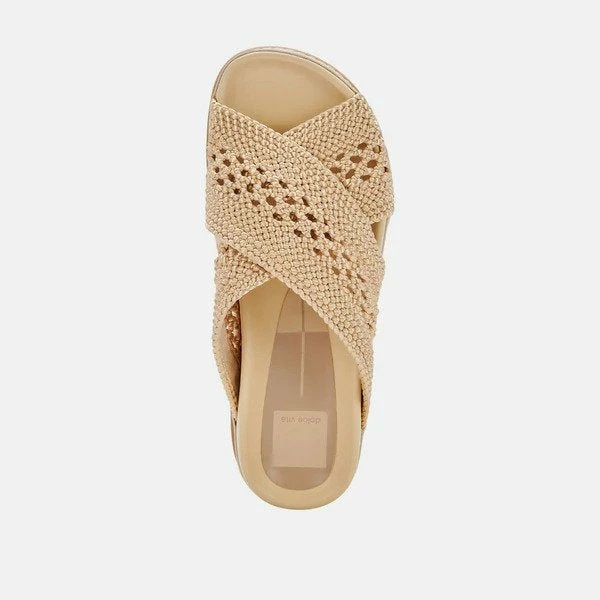 Dolce Vita Shoes Winona Sandals (Vanilla Woven) 5 Dolce Vita Shoes Winona Sandals (Vanilla Woven)