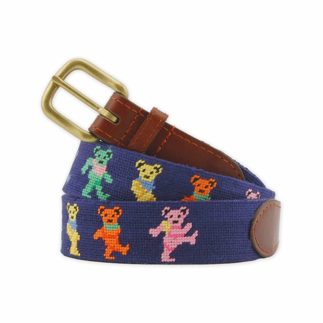 Smathers & Branson Dancing Bears Belt (Dark Navy) Gifts For Him 3 Smathers & Branson Dancing Bears Belt (Dark Navy) Gifts For Him