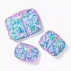 Lilly Pulitzer Crosby Stackable Pouch (Coconut Crew)