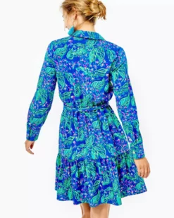 Lilly Pulitzer Eilenne Dress (Serenade In The Shade) Dresses