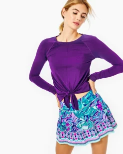 Lilly Pulitzer Gardenia Skort (Don't Wanna Leaf)