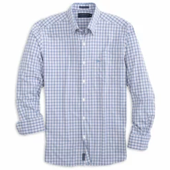 Fish Hippie Rowe Plaid Shirt (Sailor)