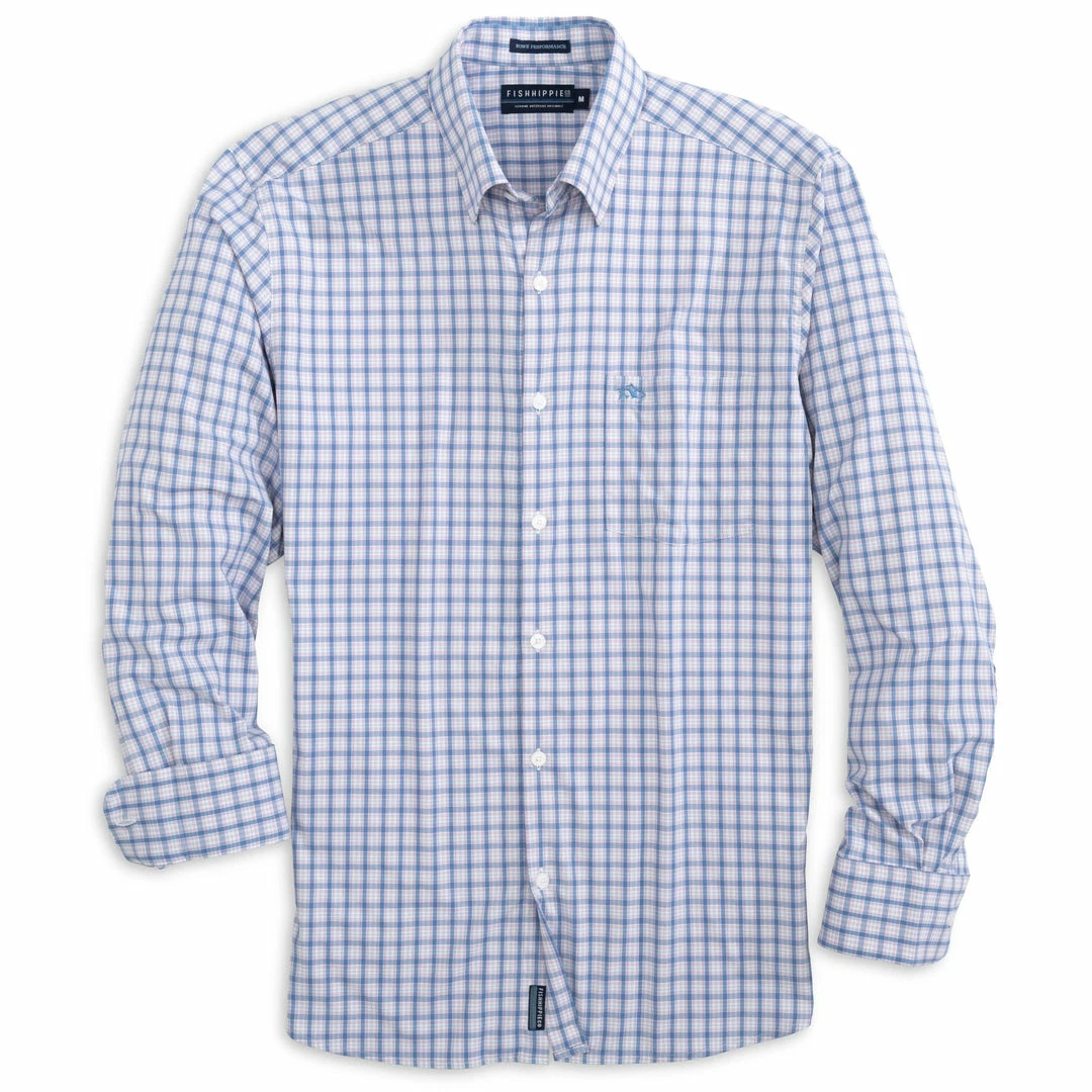 Fish Hippie Rowe Plaid Shirt (Sailor) 3 Fish Hippie Rowe Plaid Shirt (Sailor)