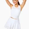 Lilly Pulitzer Gardenia Skort (Resort White) Bottoms