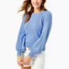 Lilly Pulitzer Geraldine Sweater (Blue Peri) Tops
