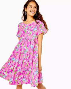 Lilly Pulitzer Dresses Jodee Dress (Amethyst Moms The Word)