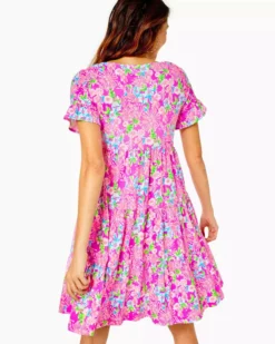 Lilly Pulitzer Dresses Jodee Dress (Amethyst Moms The Word)