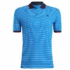 G/Fore Perforated Stripe Polo (Racer)