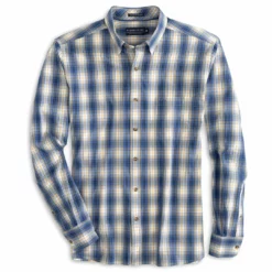 Fish Hippie Edgerly Shirt (Baltic/Goldenrod)