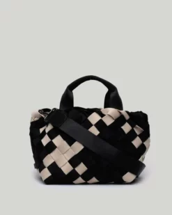 Naghedi Accessories Tangier Mini Tote (Domino)