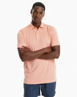 Southern Tide Tops Driver Nearshore Stripe Perf Polo 8 Southern Tide Tops Driver Nearshore Stripe Perf Polo