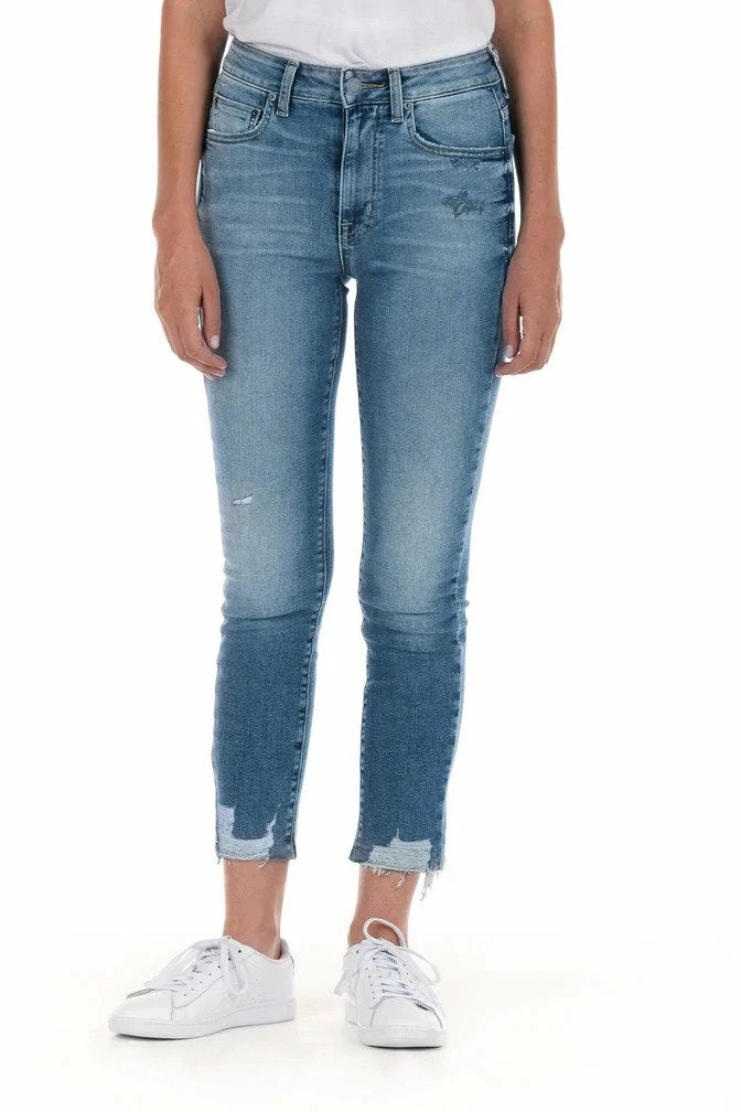 Fidelity Denim Bottoms Soho Crop High-Rise Skinny (Berkley) 3 Fidelity Denim Bottoms Soho Crop High-Rise Skinny (Berkley)