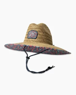 Southern Tide Accessories Just Chillin' Straw Hat (Blue Ridge)