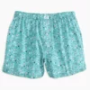 Southern Tide Par Tee Time Boxer (Ocean Teal) 2 Southern Tide Par Tee Time Boxer (Ocean Teal)