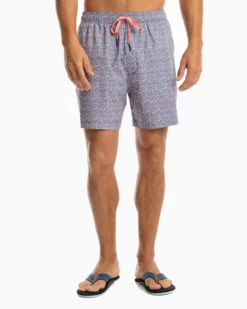 Southern Tide Just Chillin Swim Trunk (Blue Ridge)