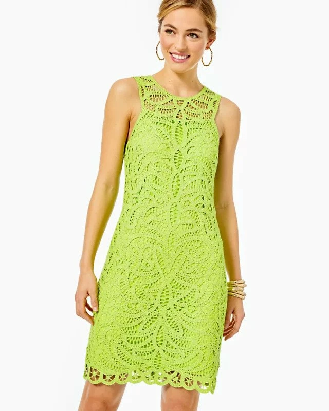 Lilly Pulitzer Siesta Shift Dress (Matcha Green) 4 Lilly Pulitzer Siesta Shift Dress (Matcha Green)