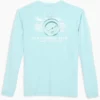 Southern Tide Compass Perforated Tee (Wake Blue) Tops 1 Southern Tide Compass Perforated Tee (Wake Blue) Tops