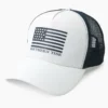 Southern Tide Flag Perf Trucker Hat (White) Accessories