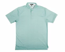 Southern Point Cooling Performance Polo (Navy/Mint Stripe) Tops