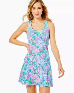 Lilly Pulitzer Mina Bra Tank (Turtle Wave) 6 Lilly Pulitzer Mina Bra Tank (Turtle Wave)