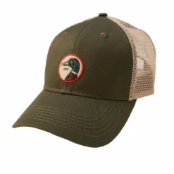 Duckhead Circle Patch Trucker Hat (Pine)