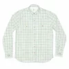 Duckhead Dickson Plaid Performance Guide Shirt (Dark Ivy) Tops