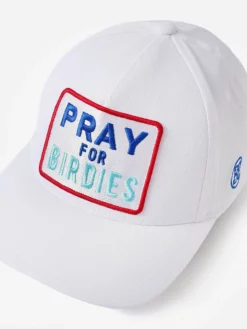 G/Fore Accessories Pray For Birdies Snapback (Snow)