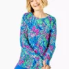 Lilly Pulitzer Blythe Pullover (Multi Tiny Garden) 2 Lilly Pulitzer Blythe Pullover (Multi Tiny Garden)