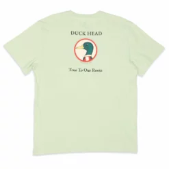 Duckhead True To Our Roots Short Sleeve T-Shirt (Washed Green) Tops