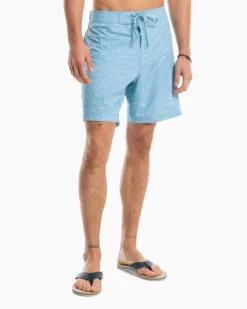 Southern Tide Swim Cosmic Wave Water Short (Niagara)