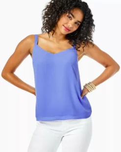 Lilly Pulitzer Tops Nadia Cami (Aurora Purple) 6 Lilly Pulitzer Tops Nadia Cami (Aurora Purple)