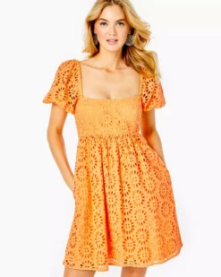 Lilly Pulitzer Kay Dress (Cantaloupe)