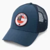 Southern Tide Accessories GA Patch Perf Trucker Hat (Seven Seas Blue) 1 Southern Tide Accessories GA Patch Perf Trucker Hat (Seven Seas Blue)