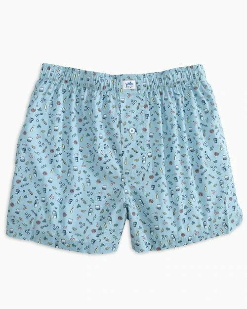 Southern Tide Set The Bar High Boxer (Aquamarine) Bottoms 3 Southern Tide Set The Bar High Boxer (Aquamarine) Bottoms