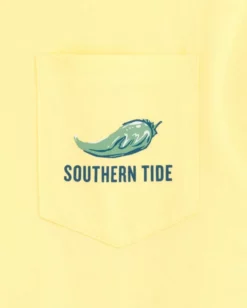 Southern Tide Wing Contest Tee (Wake Blue)