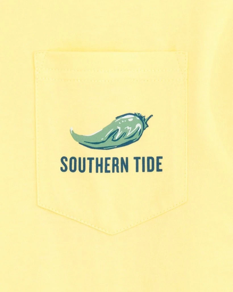 Southern Tide Wing Contest Tee (Wake Blue) 4 Southern Tide Wing Contest Tee (Wake Blue)