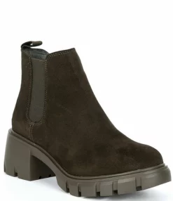 Steve Madden Shoes Howler (Olive Suede)