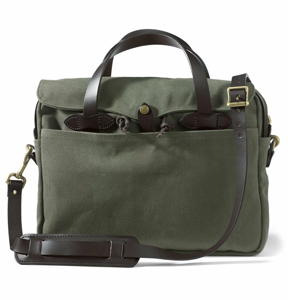 Filson Accessories Original Briefcase (Otter Green) 3 Filson Accessories Original Briefcase (Otter Green)