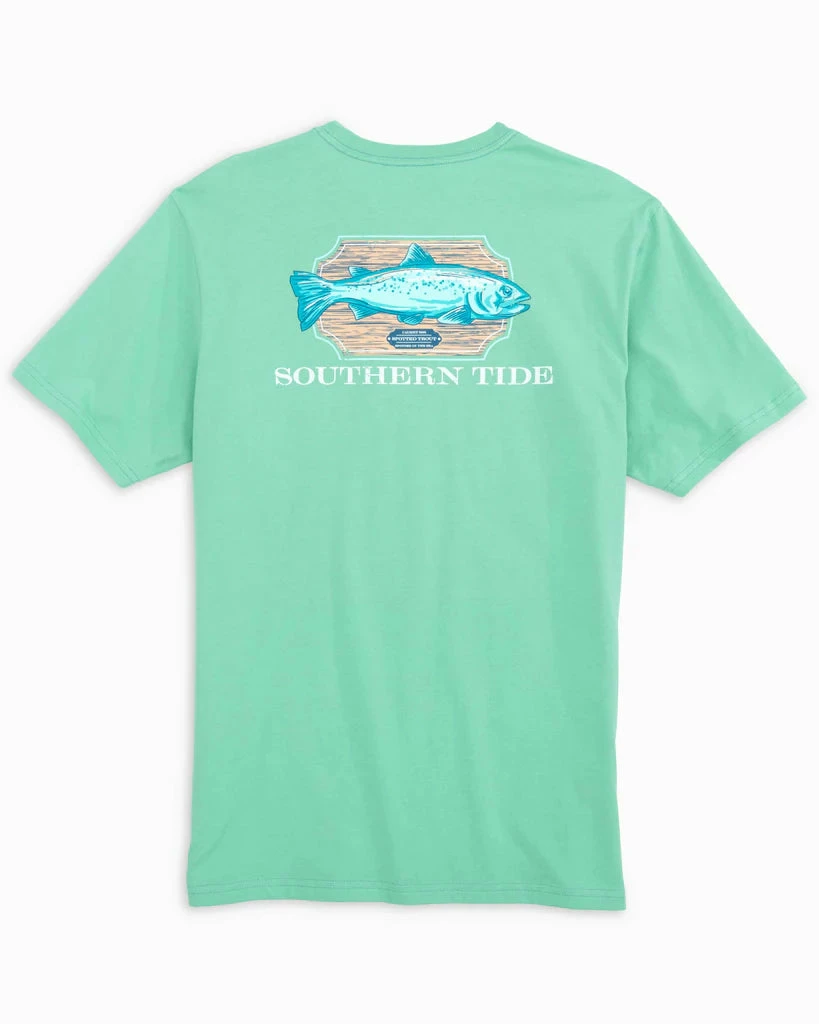 Southern Tide Framed Trout Tee (Isle Of Pines) Tops 3 Southern Tide Framed Trout Tee (Isle Of Pines) Tops