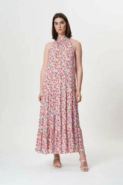 Fresha London Dresses Azra Dress (Summer Ditsy)