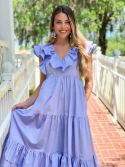 Crosby By Mollie Burch Willow Dress (Serene Blue)
