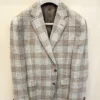 Jack Victor Midland Sports Jacket (Khaki/Oatmeal Plaid) Dresswear