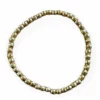 Sheila Fajl Sparkle Merry Go Round Elastic Bracelet (Gold)